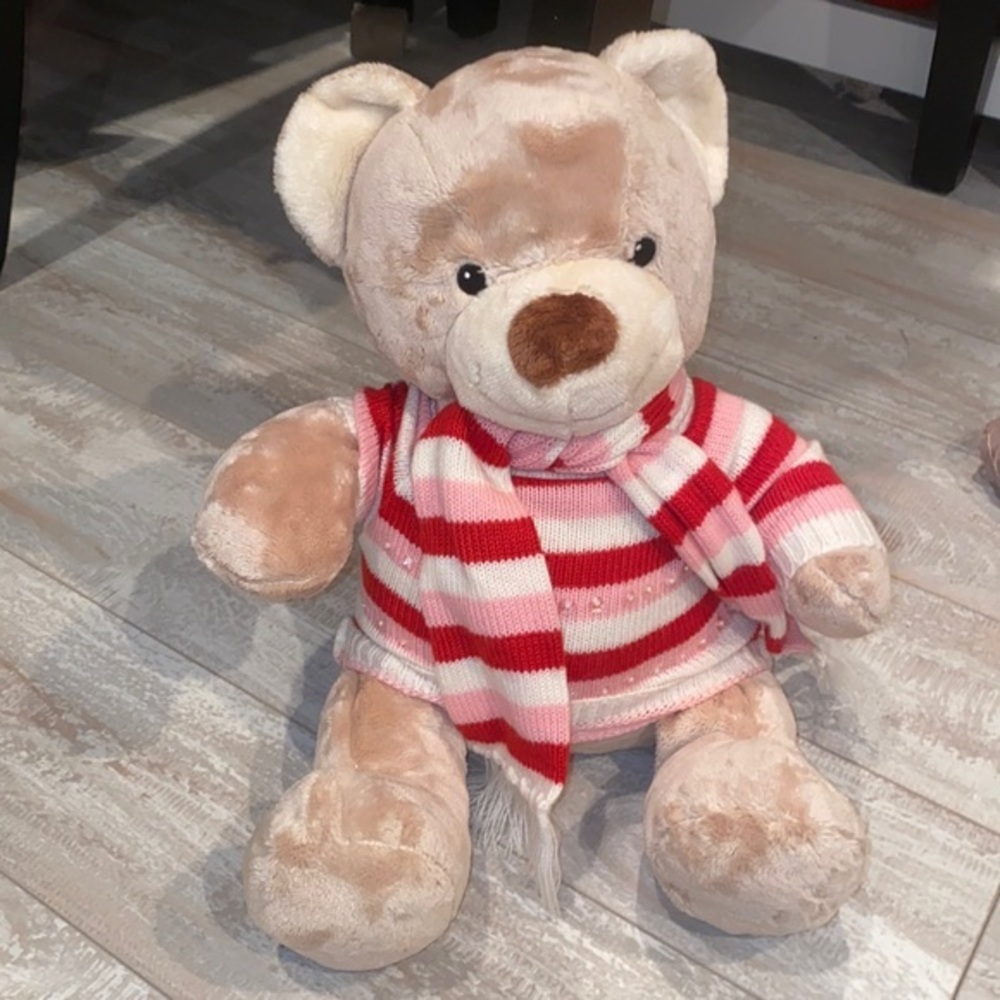 Build A Bear Sweet Velvet Teddy Bear‎ Allergy Asthma Friendly Tan